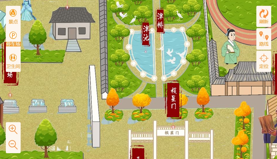 浑江手绘地图景区语音讲解导览系统：智慧景区建设的基石